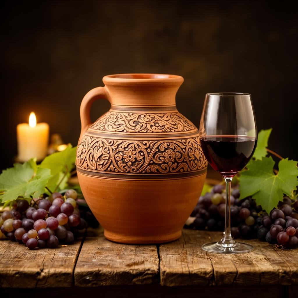 Homemade Georgian Wine